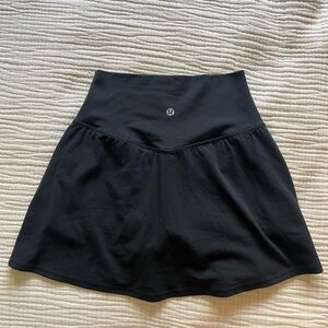 lululemon athletica Black Skater Fitness Skirt